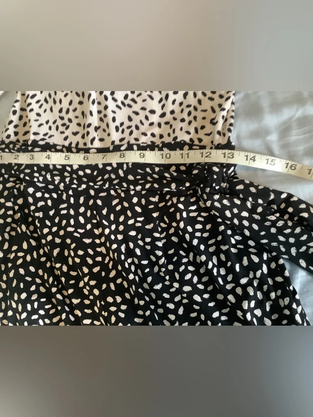 New York & Company Black and White Polka Dot Dress - Picture 7 of 8